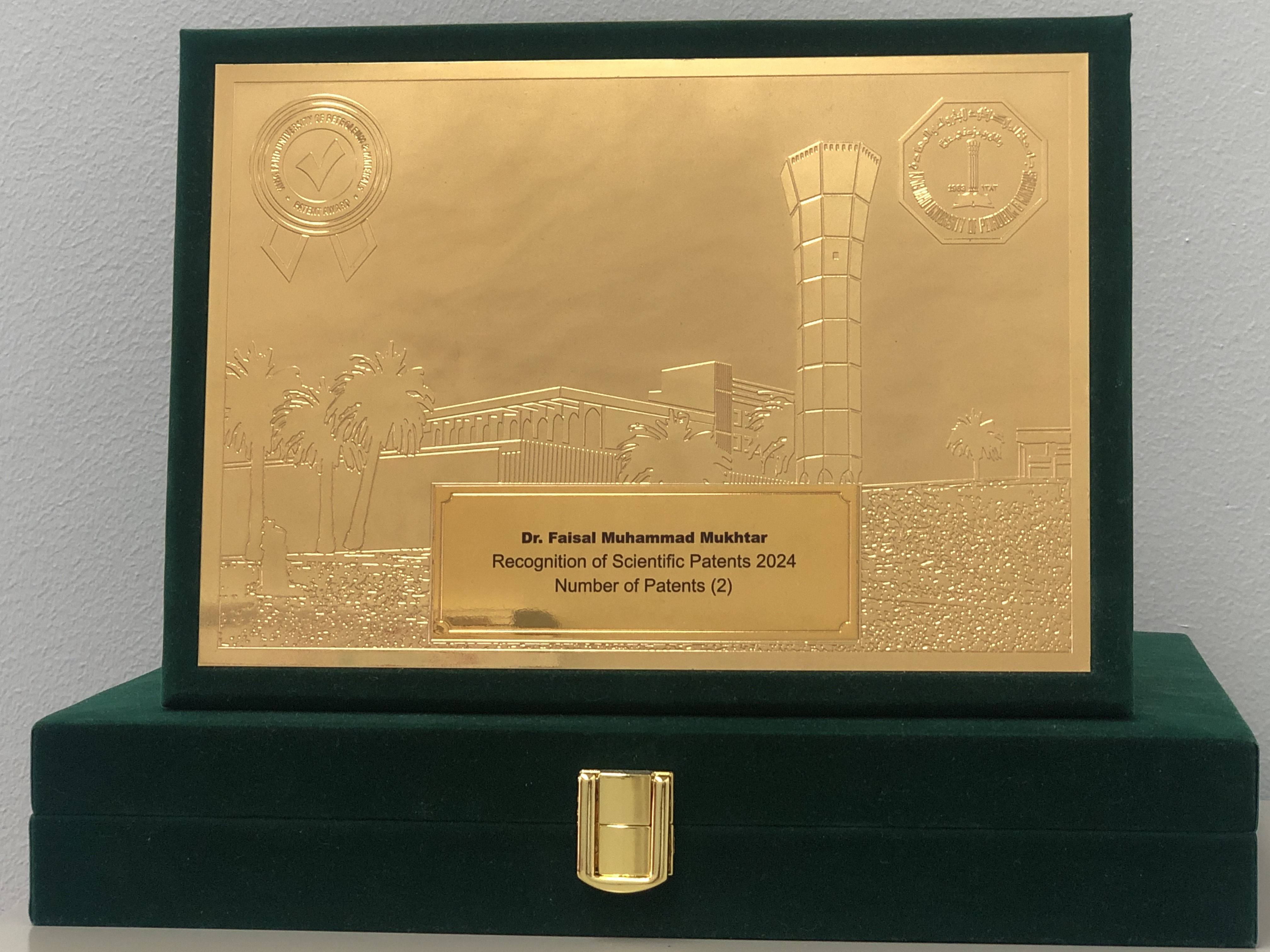 Excellence in Innovation/Patent Award 2024